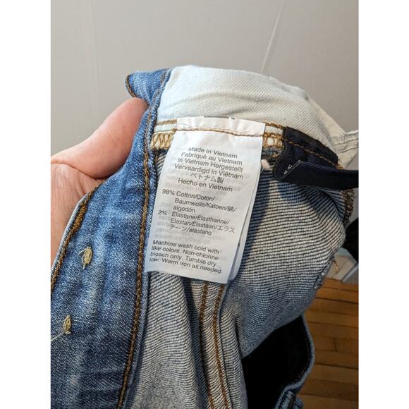 Madewell High Rise Slim Boy Jean Eco Edition Size 26 Medium Wash - Picture 7 of 8